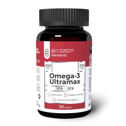 Омега-3 Ультрамакс, капс №90